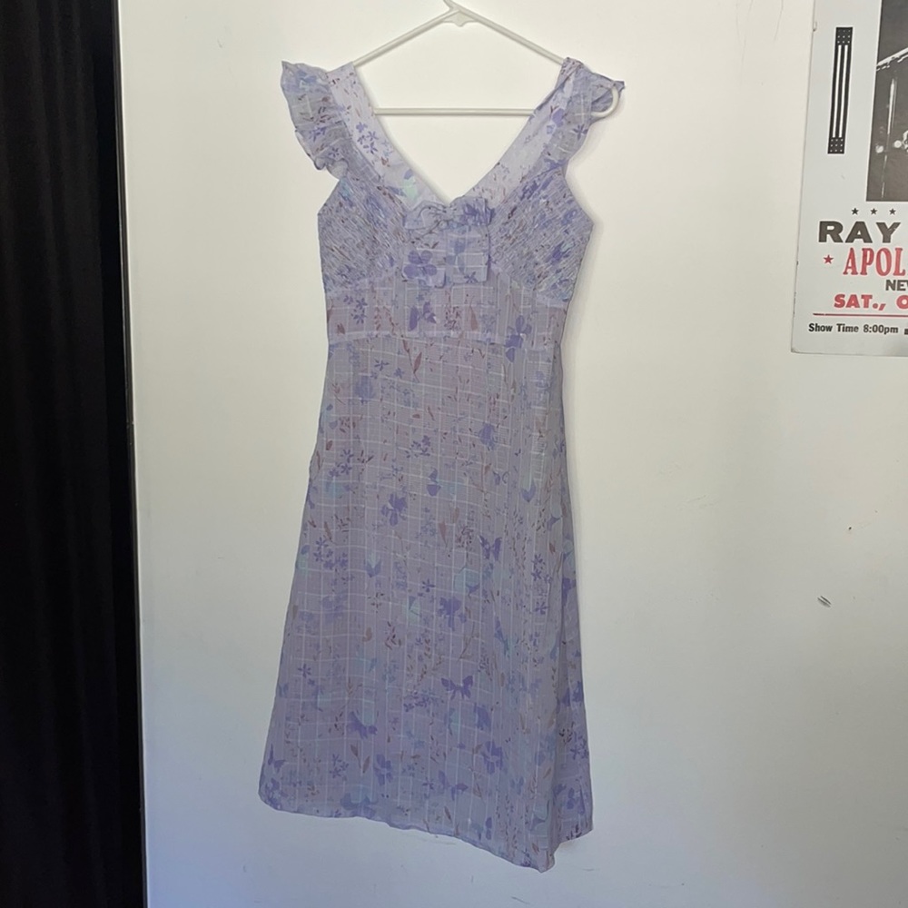 Brand new Simple Retro floral tea dress